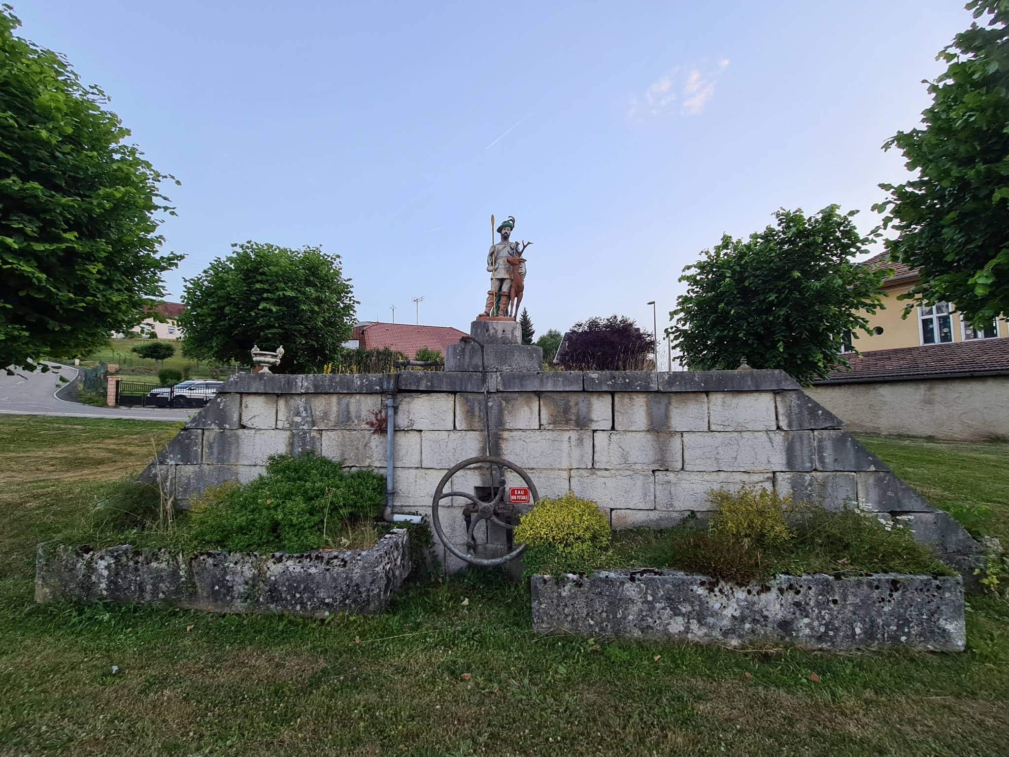 La fontaine Saint-Hubert