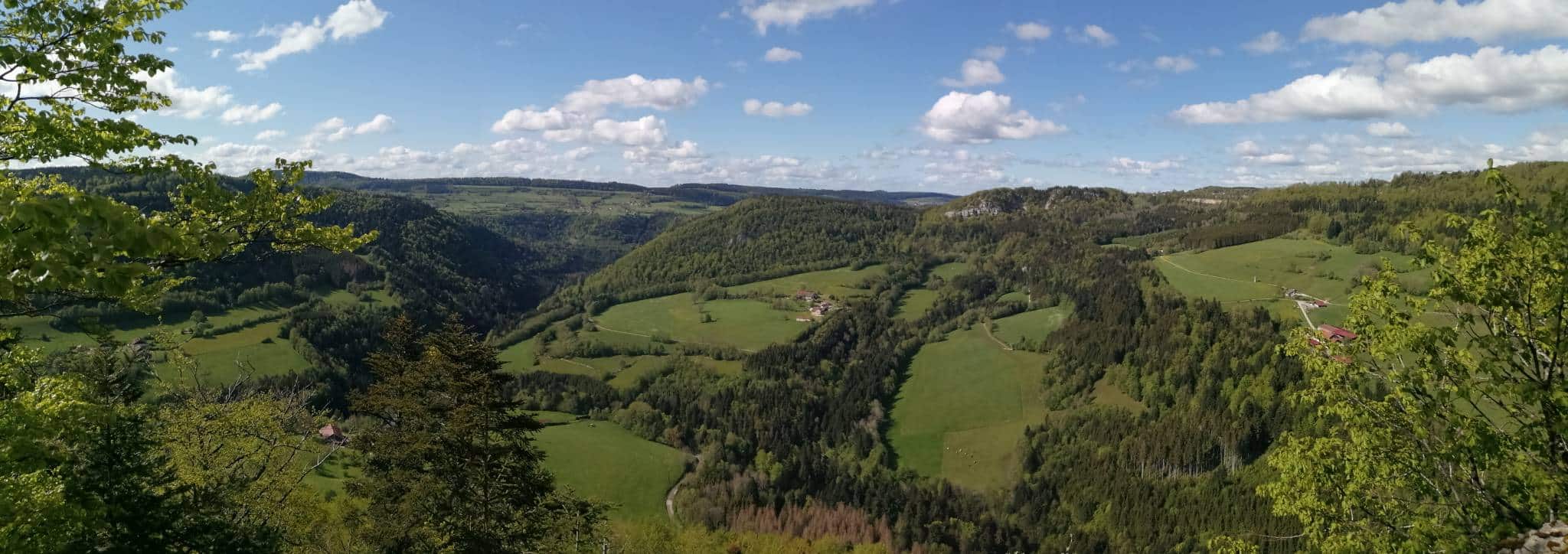 Vue depuis le belvédère de la Rousse