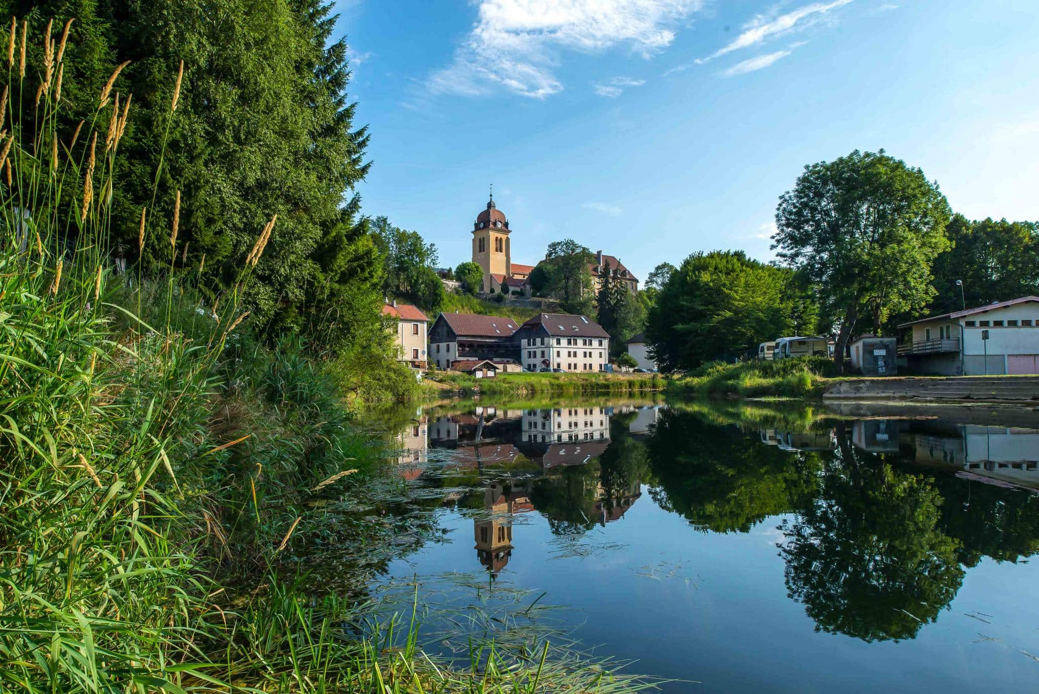 Abord de la ville de Morteau