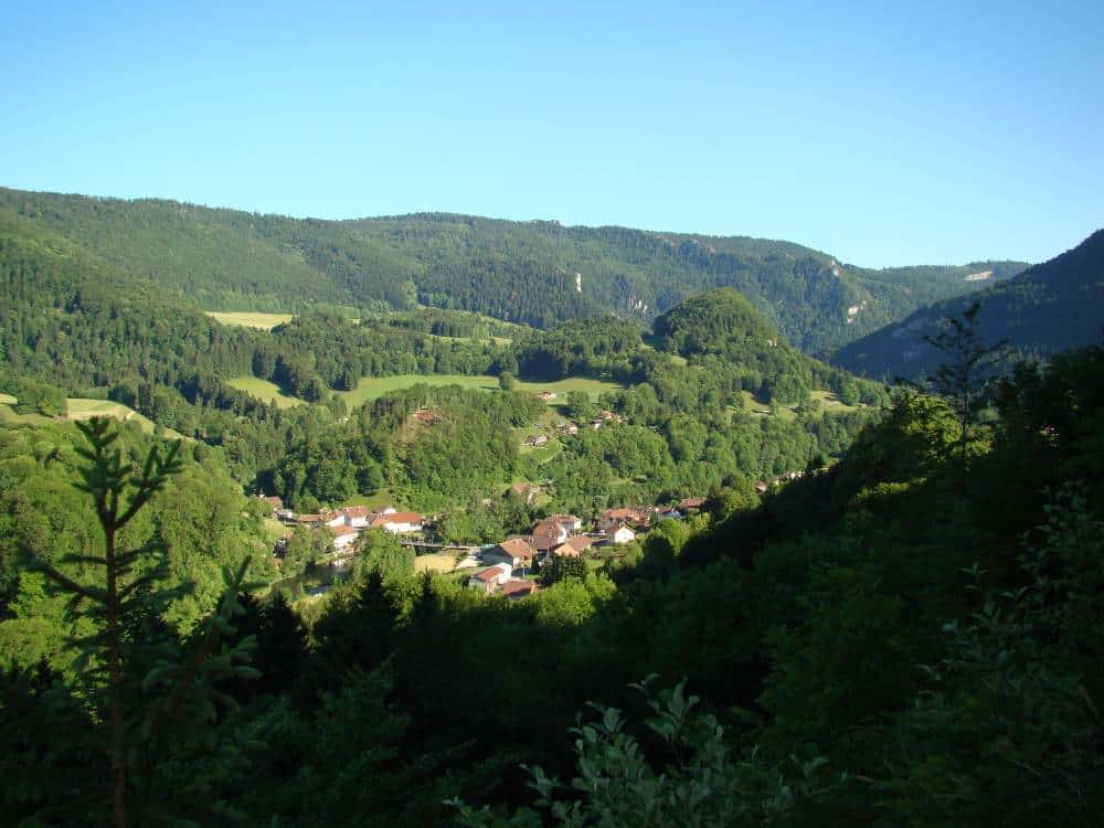 Vallée franco-suisse Goumois