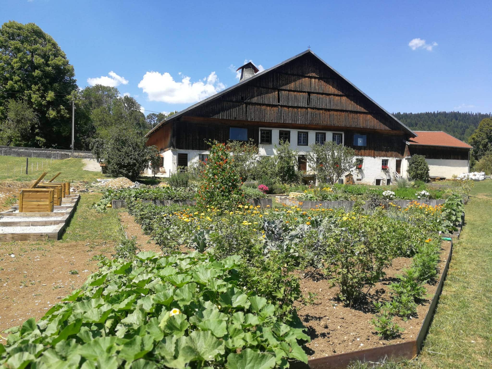 Ferme-musée et ses jardins