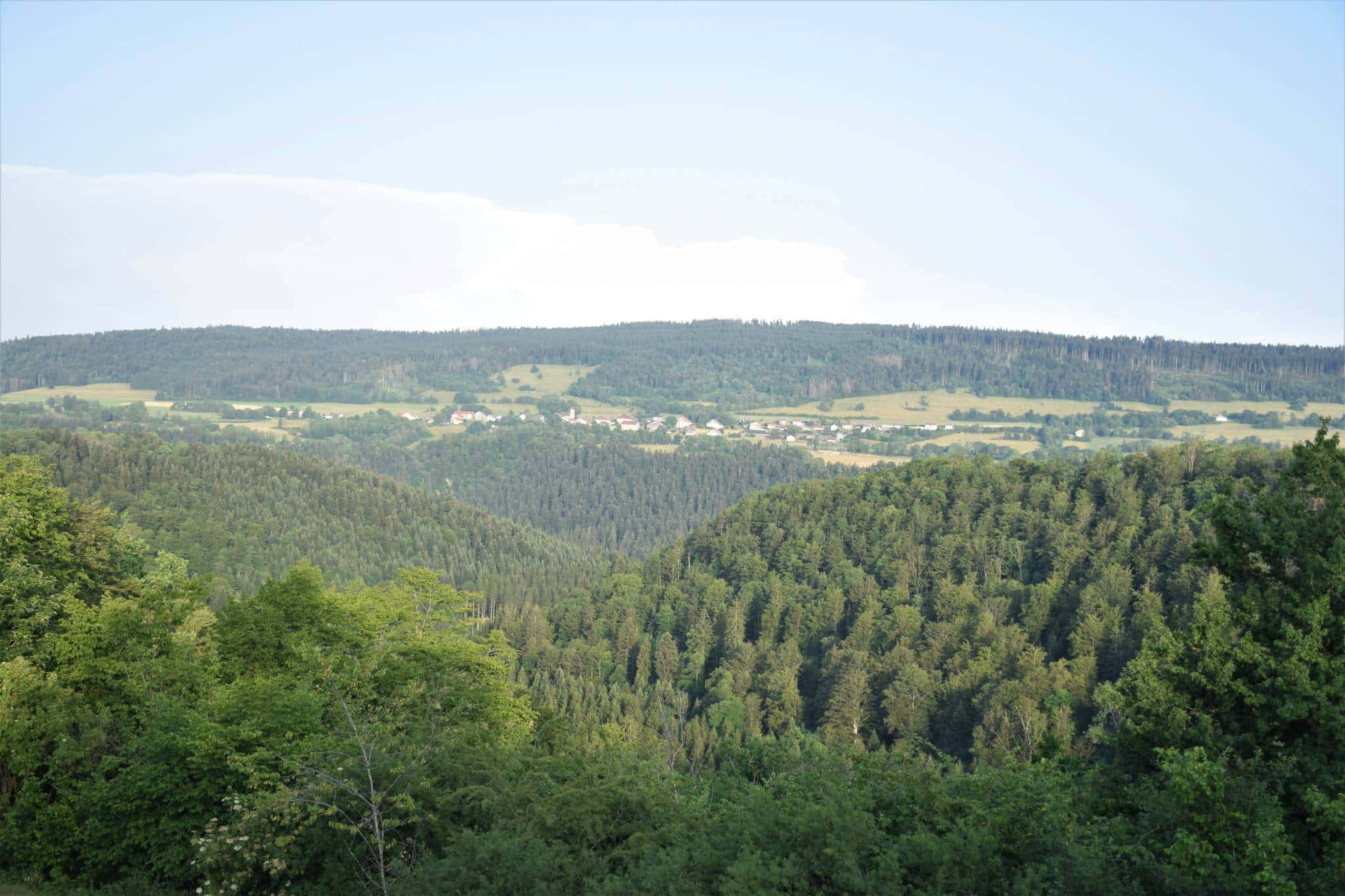 Vue sur la Vallée de la Reverotte